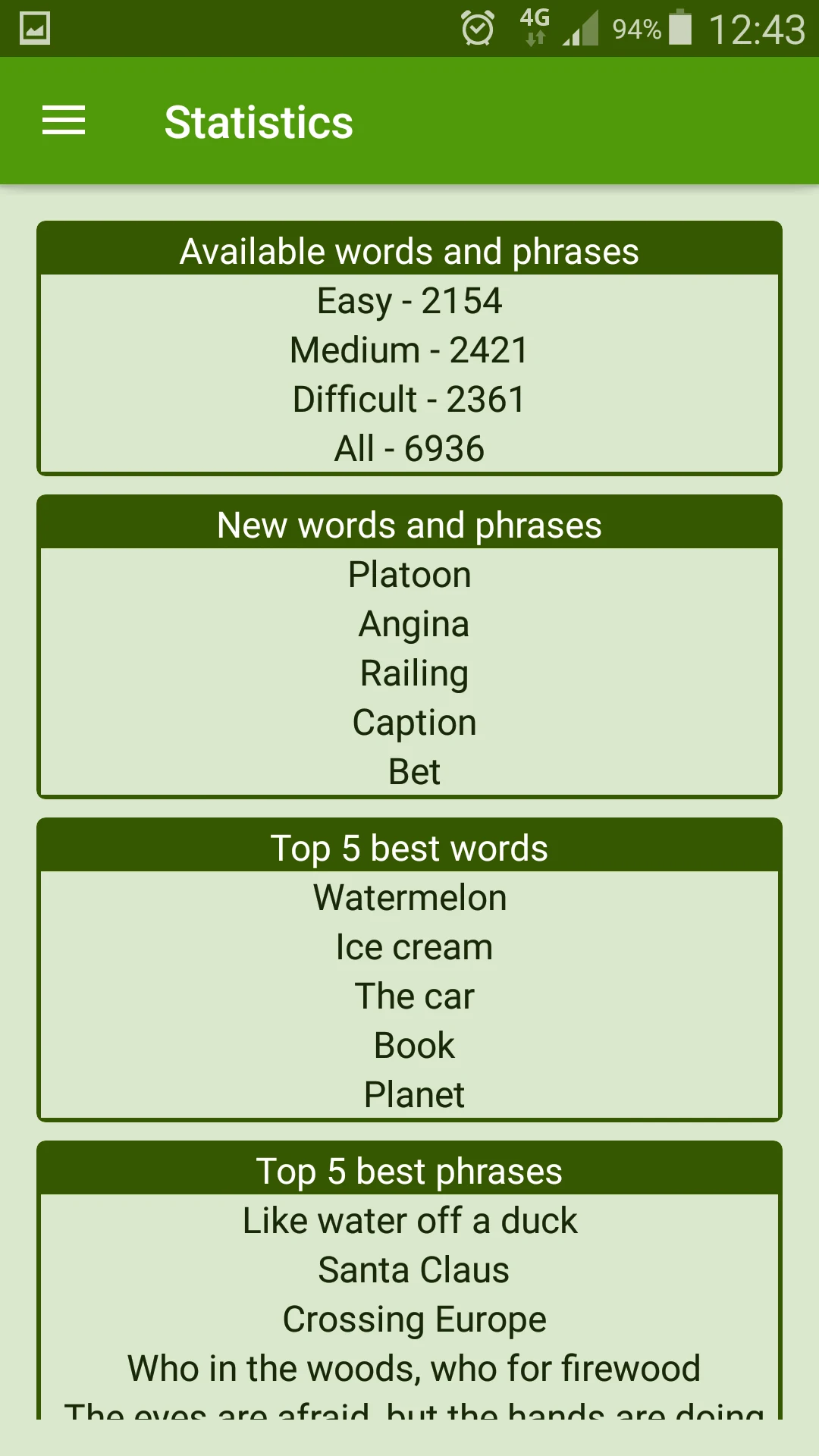 Charades screenshot